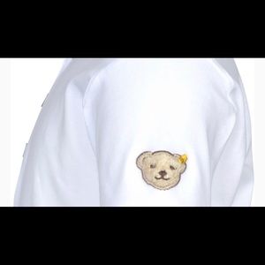 Steiff Bear Polo shirt white boys 2